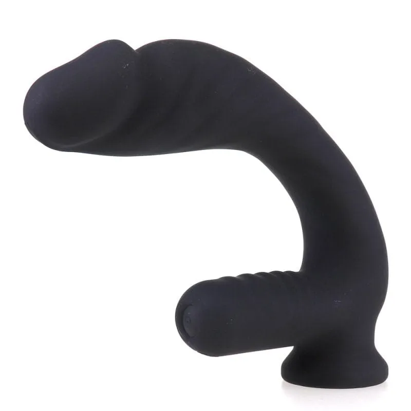 0312M  10 Function Inflatable Rechargeable Waterproof G-Spot / P-Spot Vibrator