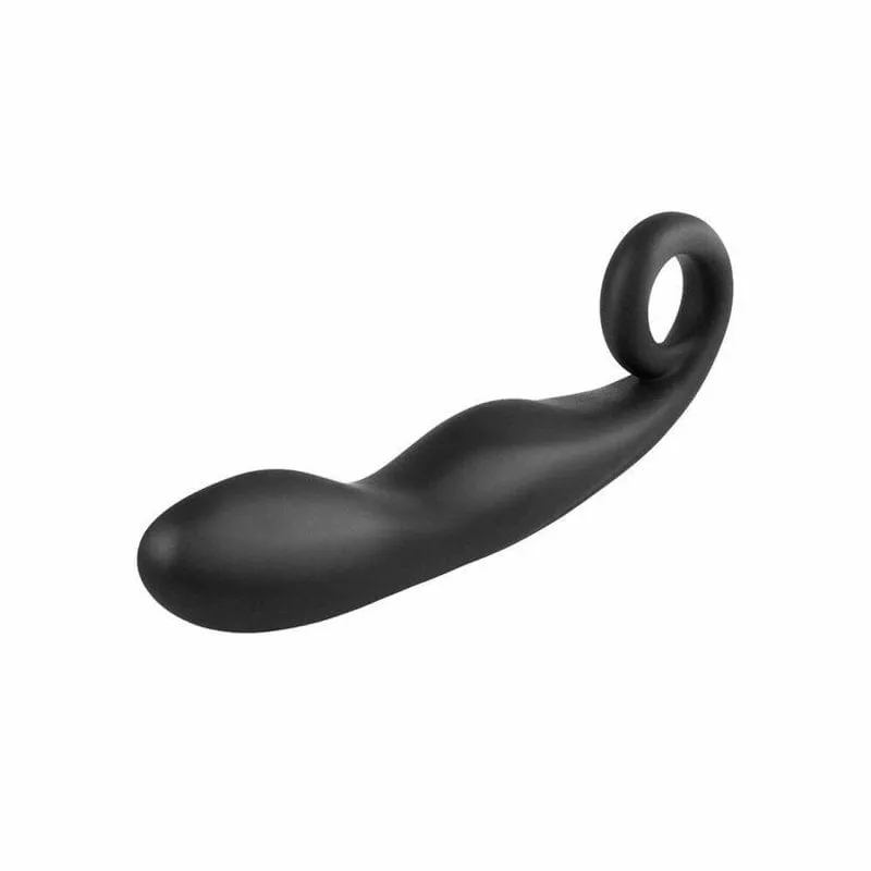 0334P  One-Finger Fantasy Silicone G-Spot Butt Plug