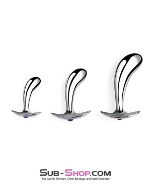 0339M  Prostate Pleaser Stainless Steel Butt Plug