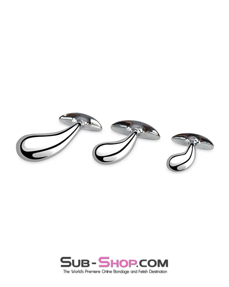 0339M  Prostate Pleaser Stainless Steel Butt Plug