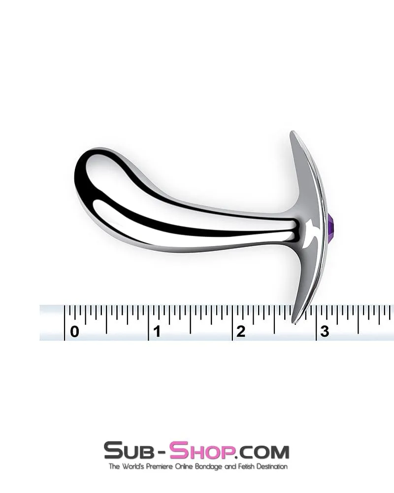0339M  Prostate Pleaser Stainless Steel Butt Plug