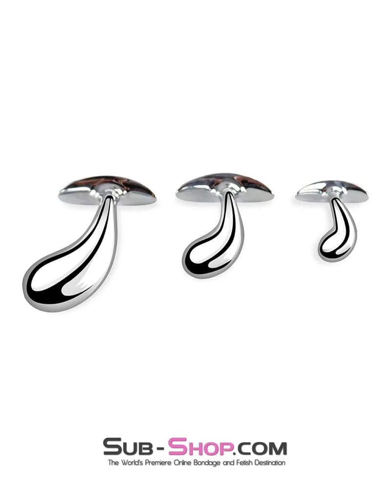 0339M  Prostate Pleaser Stainless Steel Butt Plug