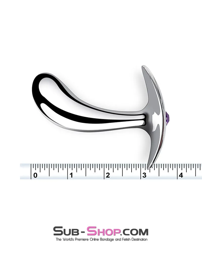 0339M  Prostate Pleaser Stainless Steel Butt Plug