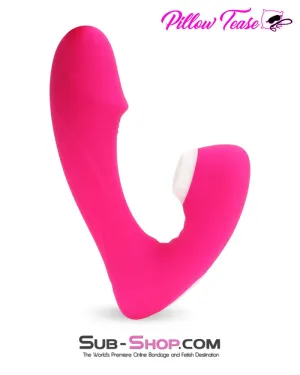 0656M      Fierce Clit Suction Vibrating G-Spot Dildo