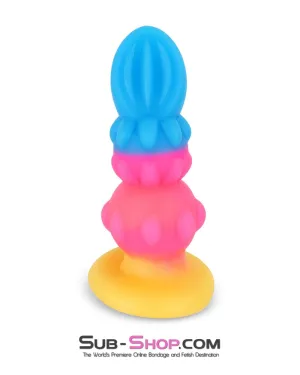 0827DL  Cosmic Pop Colored Anal Plug - Medium