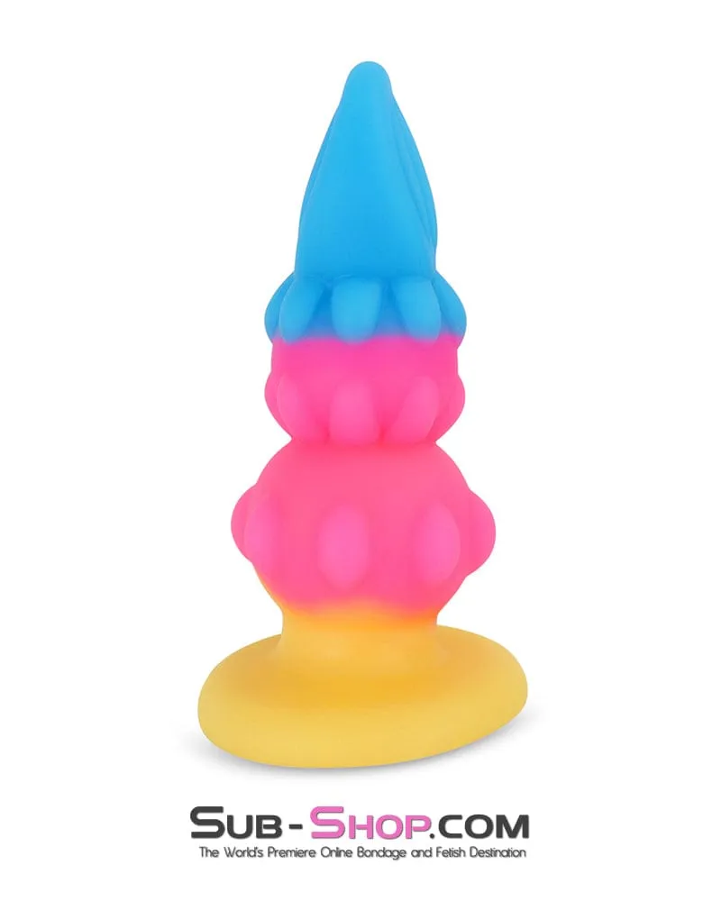 0837DL  Cosmic Pop Colored Anal Plug - Large