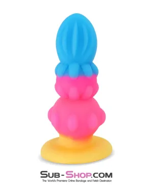 0837DL  Cosmic Pop Colored Anal Plug - Large