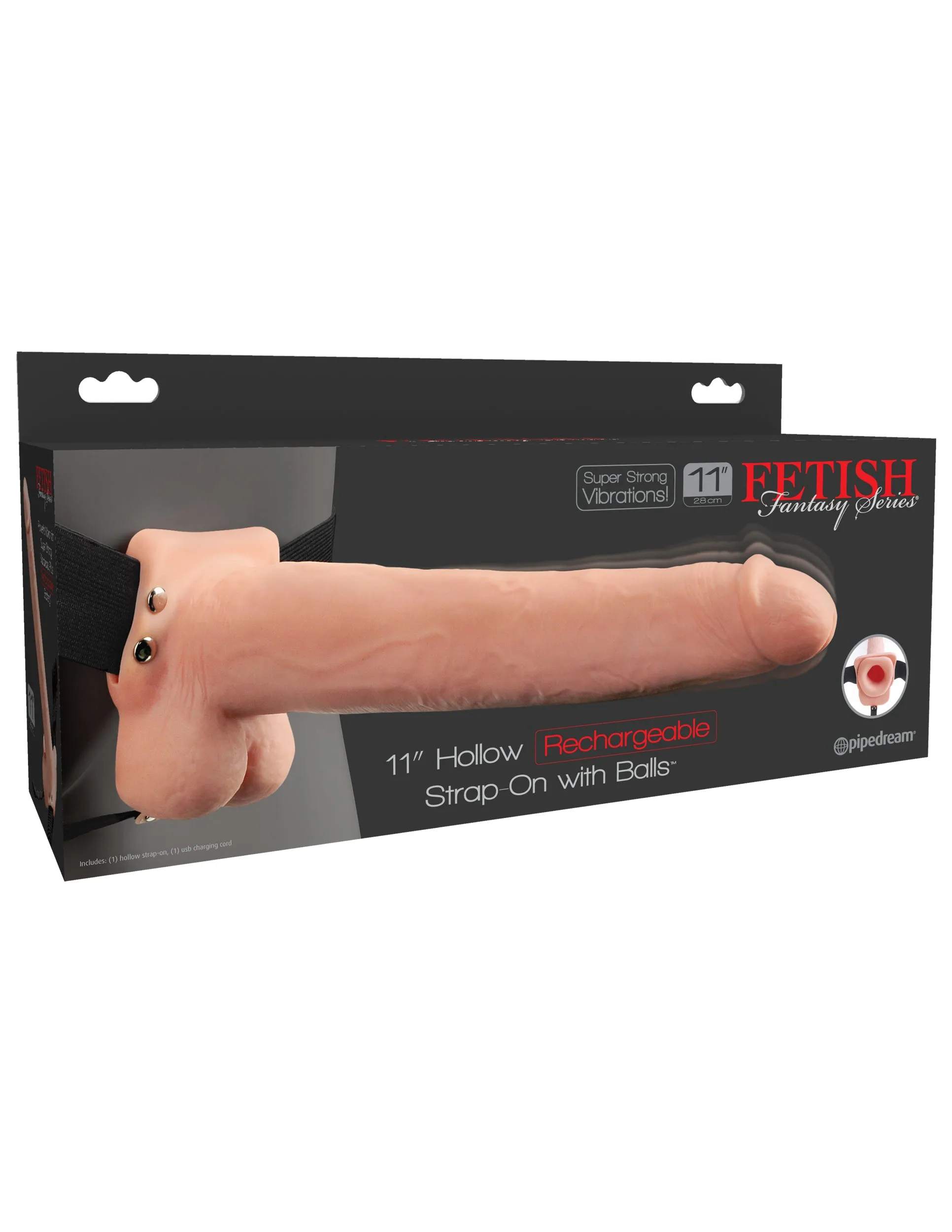 11 Hollow Strap-On