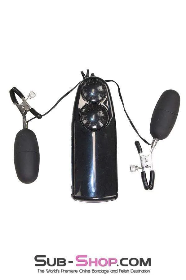 2269RS-SIS      Pretty Sissy Boi Hypno Vibrating Black Wicked Style Cock Dungeon Mistress and Ball Clamps