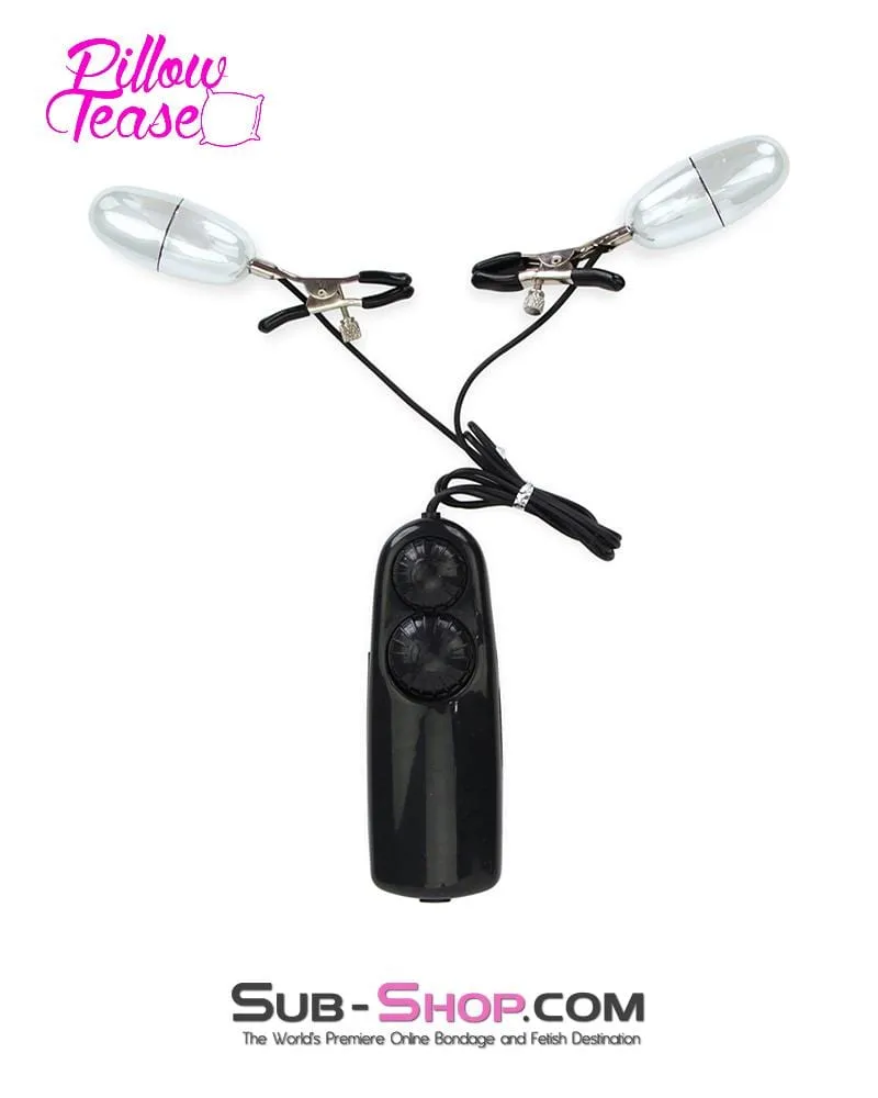 2269RS-SIS      Pretty Sissy Boi Hypno Vibrating Black Wicked Style Cock Dungeon Mistress and Ball Clamps