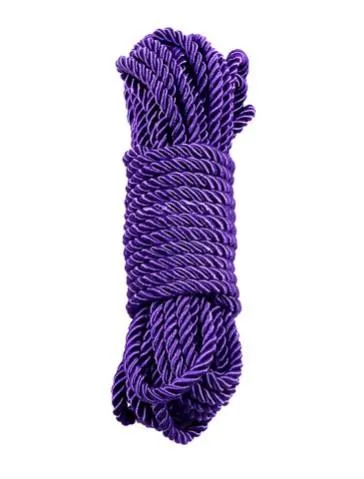2783M-SIS      Sissy BDSM Royal Purple Soft Twisted Bondage Rope. 32 ft.