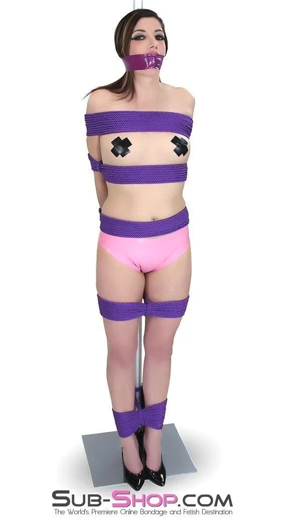 2783M-SIS      Sissy BDSM Royal Purple Soft Twisted Bondage Rope. 32 ft.