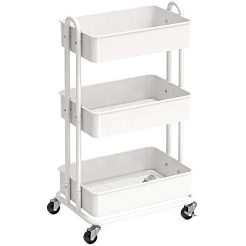 3-Tier Rolling Cart