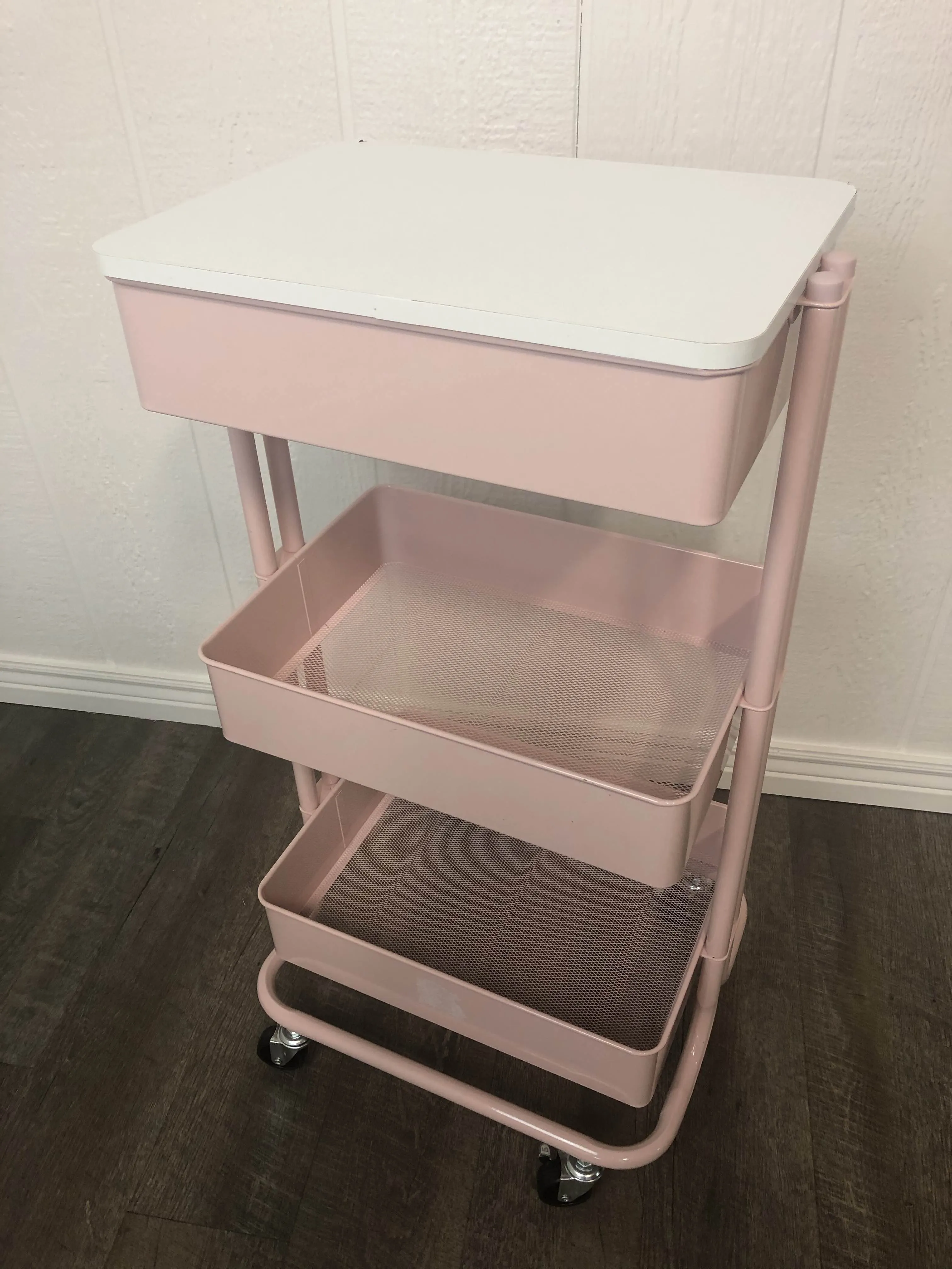 3-Tier Rolling Cart