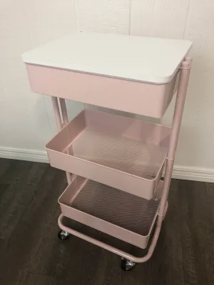 3-Tier Rolling Cart