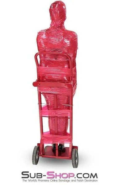 5739A-SIS      1.000 ft. Erotic Sissy Bondage Fantasy Wrap. Red