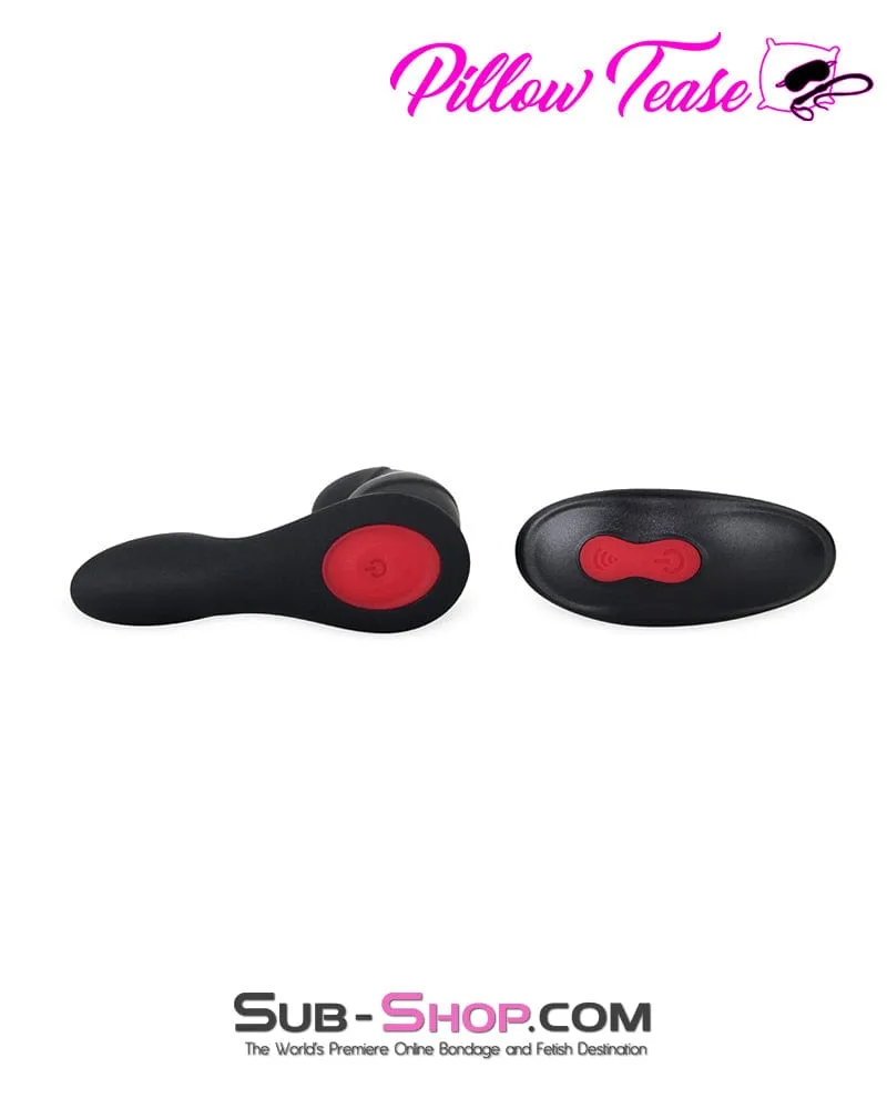 6895M      9 Function Dual Motor Rechargeable Waterproof Wireless Silicone Laken Prostate Vibrator