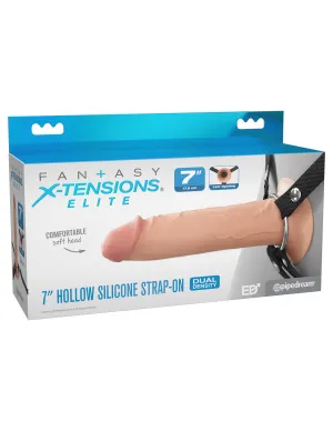 7 Hollow Silicone Strap-On™