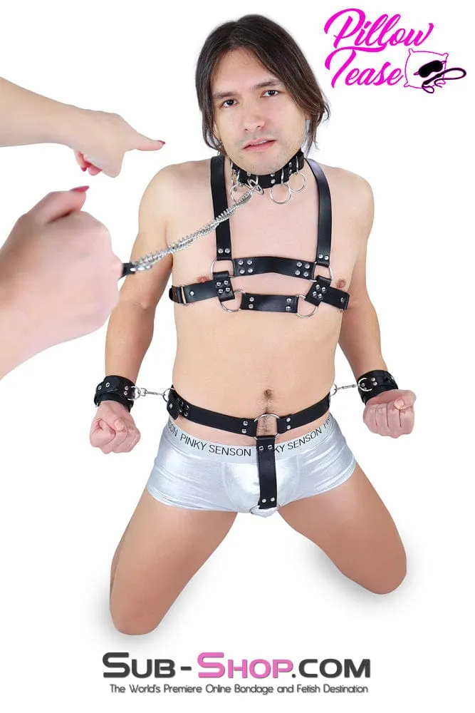 7863DL      Mega Male Bondage Chest Harness