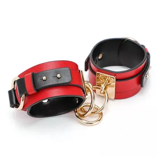 7874DL      Luxe 9 PC Naughty Kitten Bondage Fantasy Kit with Case