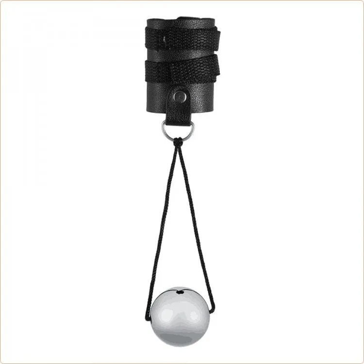 8790M-SIS      Sissy Stretcher Weighted 2 Inch Cinch Strap Ball Stretcher