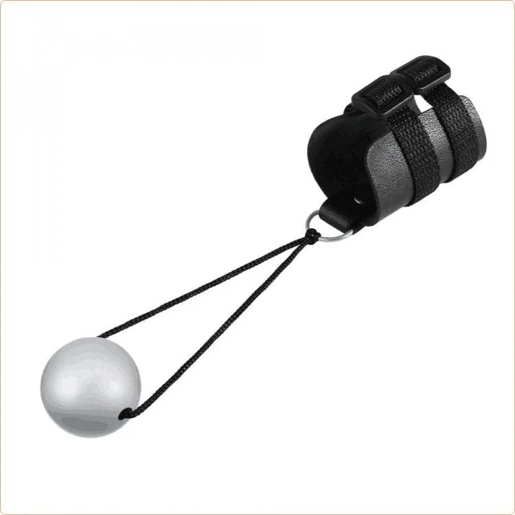 8790M-SIS      Sissy Stretcher Weighted 2 Inch Cinch Strap Ball Stretcher