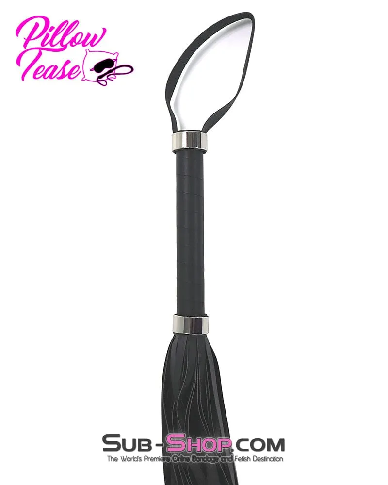 9091DL      Long Black Wrapped Handle Whip