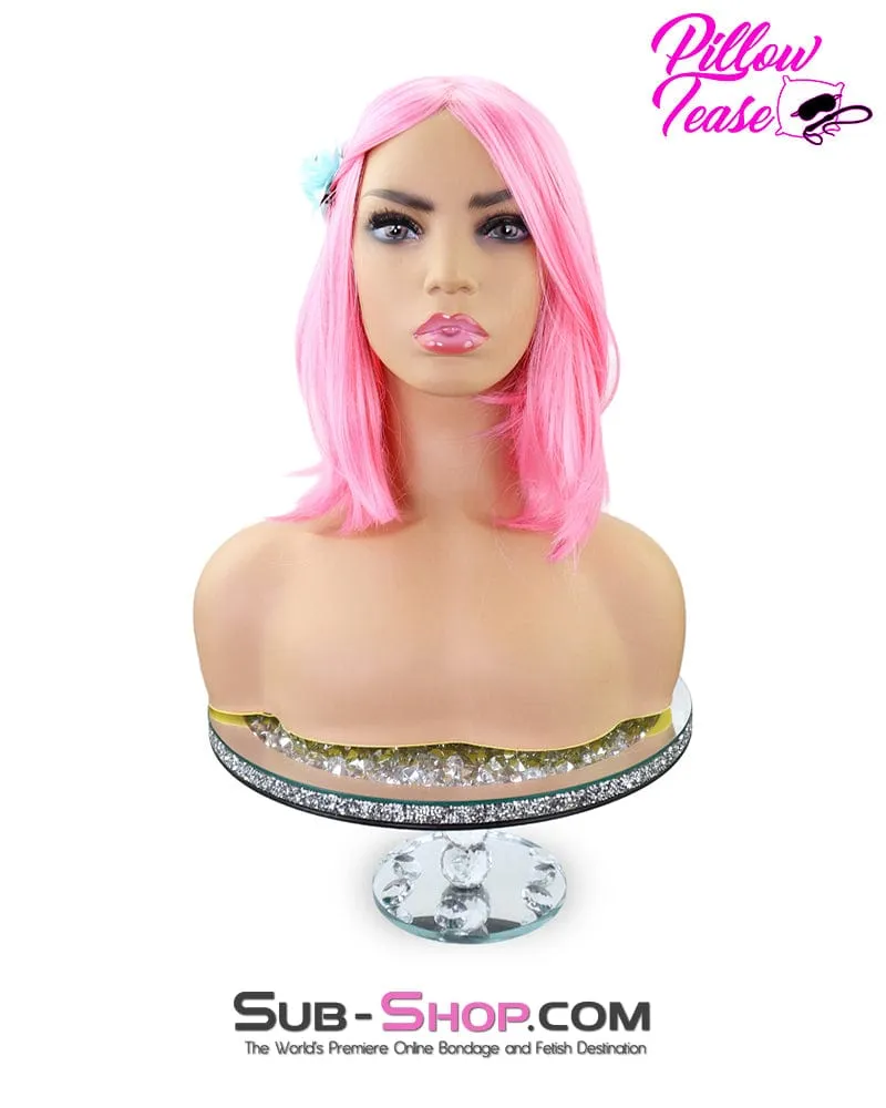 9957AE-SIS      Tickled Pink Sissy 13 Short Cosplay Role Play Wig