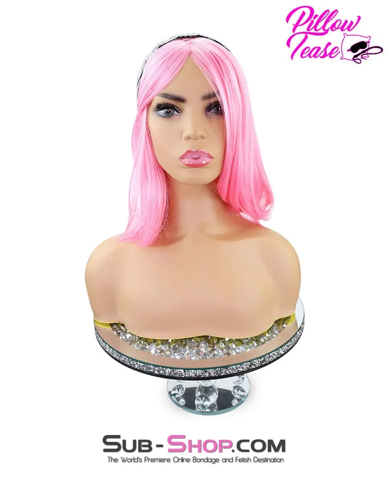 9957AE-SIS      Tickled Pink Sissy 13 Short Cosplay Role Play Wig