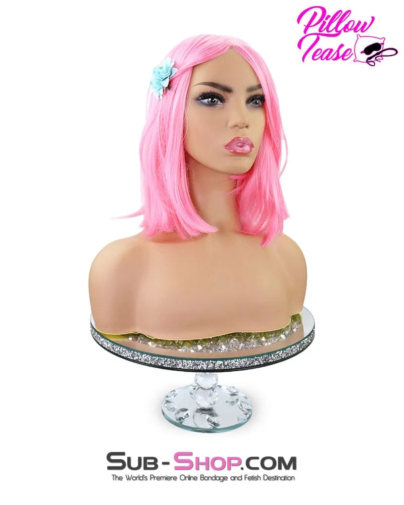 9957AE-SIS      Tickled Pink Sissy 13 Short Cosplay Role Play Wig