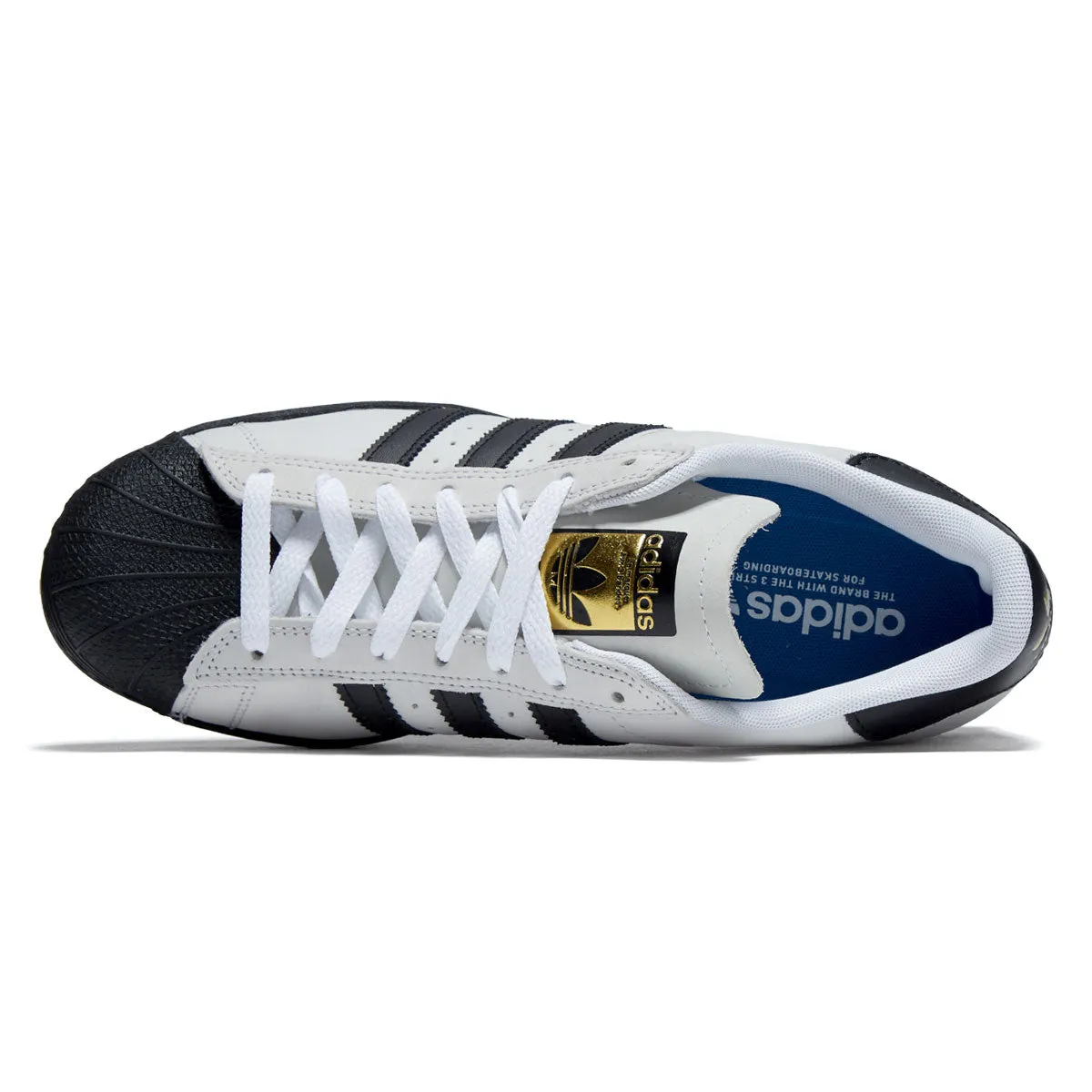 Adidas Superstar ADV Shoes - Crystal White/Core Black/Ftwr White
