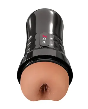 Ass Masturbator Sex Toy for Men PDX Extreme Wet Bussies Super Bangin' Butthole Stroker - Brown Male Masturbator