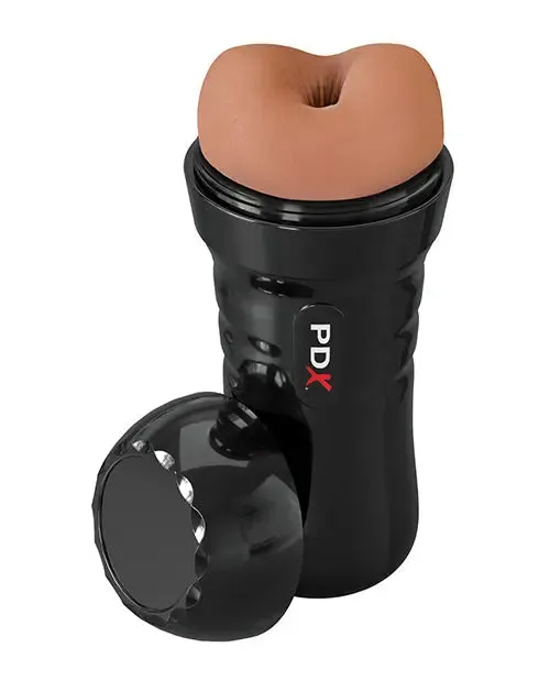Ass Masturbator Sex Toy for Men PDX Extreme Wet Bussies Super Bangin' Butthole Stroker - Brown Male Masturbator