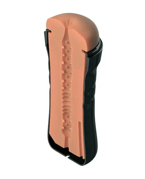 Ass Masturbator Sex Toy for Men PDX Extreme Wet Bussies Super Bangin' Butthole Stroker - Brown Male Masturbator