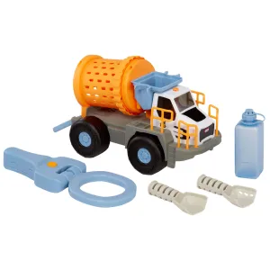 Big Adventures Metal Detector Mining Truck with Metal Detector, Rock Tumbler & Tools