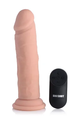 Big Shot 7 Wireless Vibrating Silicone Dildo