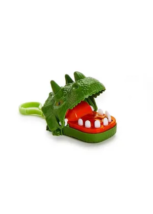 Biting Dino Keychain Game Toy