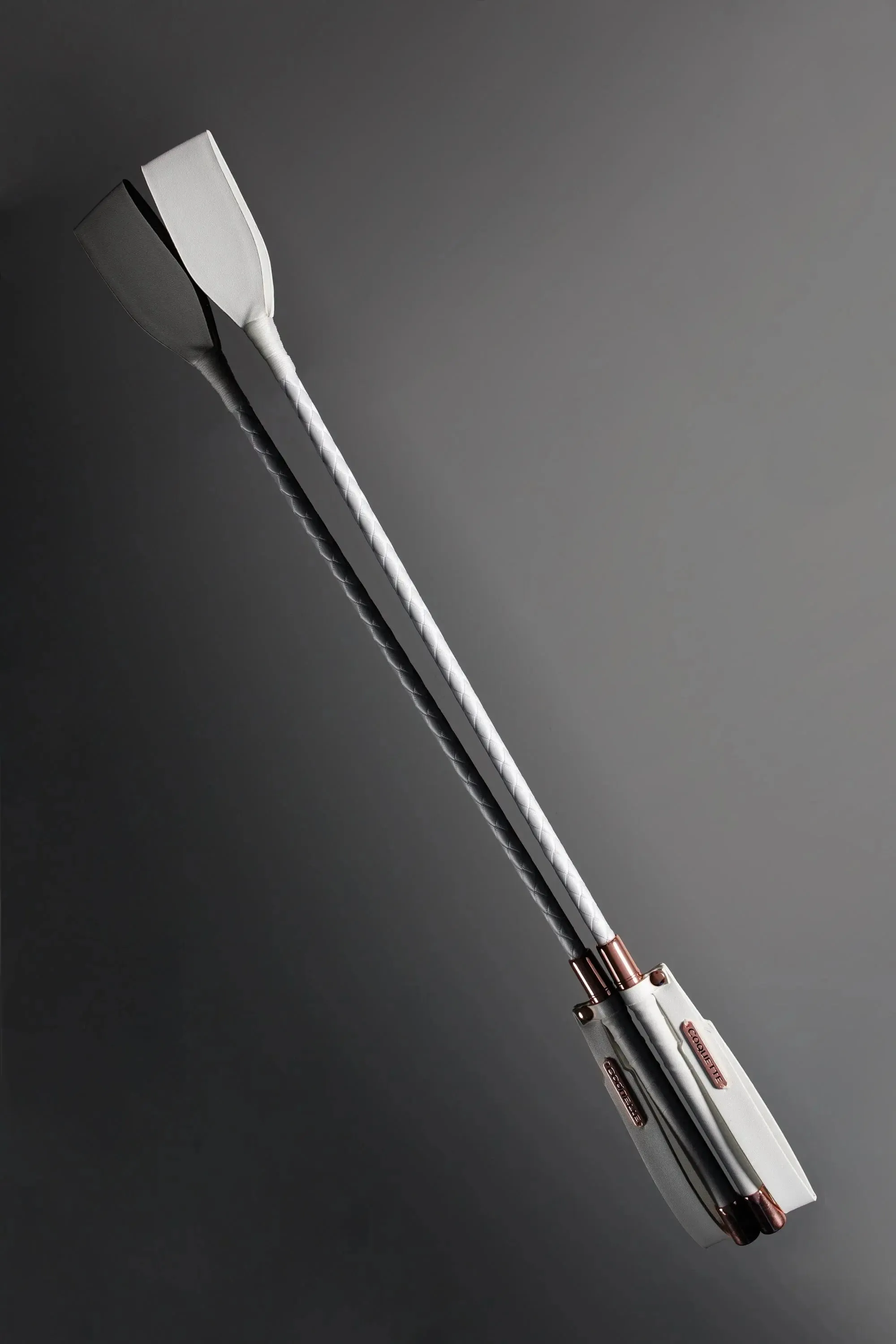 Bondage Spanking Crop Coquette Pleasure Collection Crop White