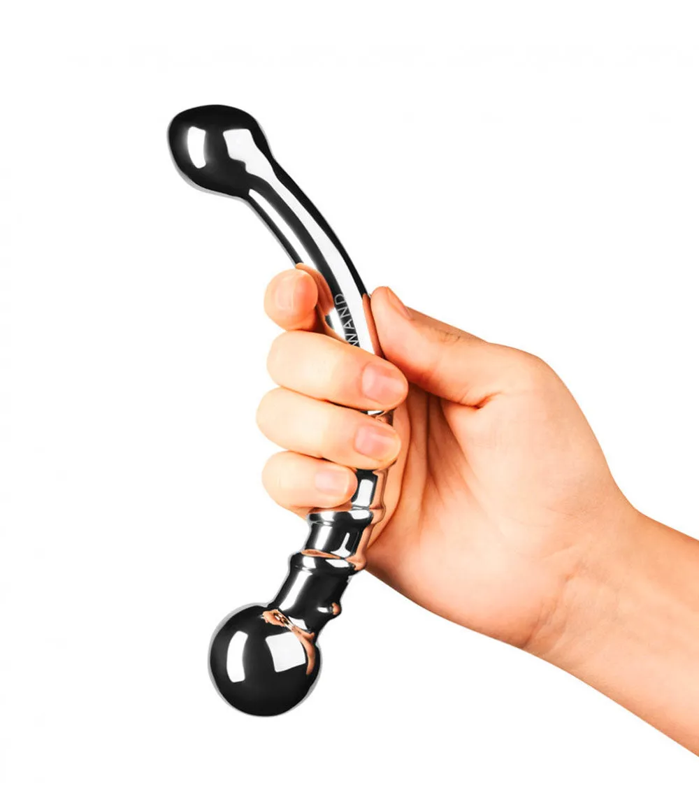 Bow Stainless Steel Double Dildo