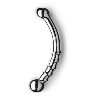 Bow Stainless Steel Double Dildo