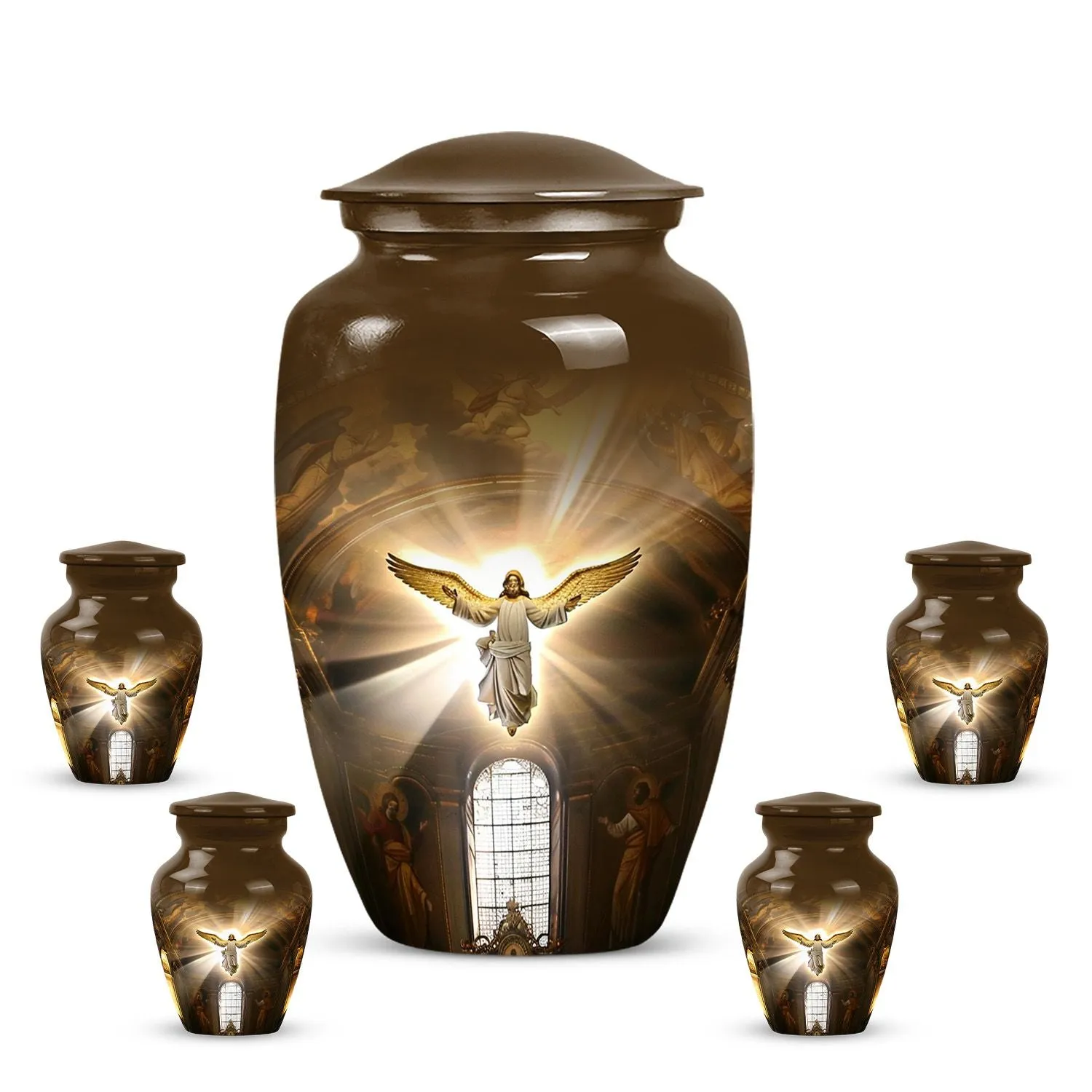 Catholic Hallowed Eternity: An Elegant Funeral Urn for Ashes
