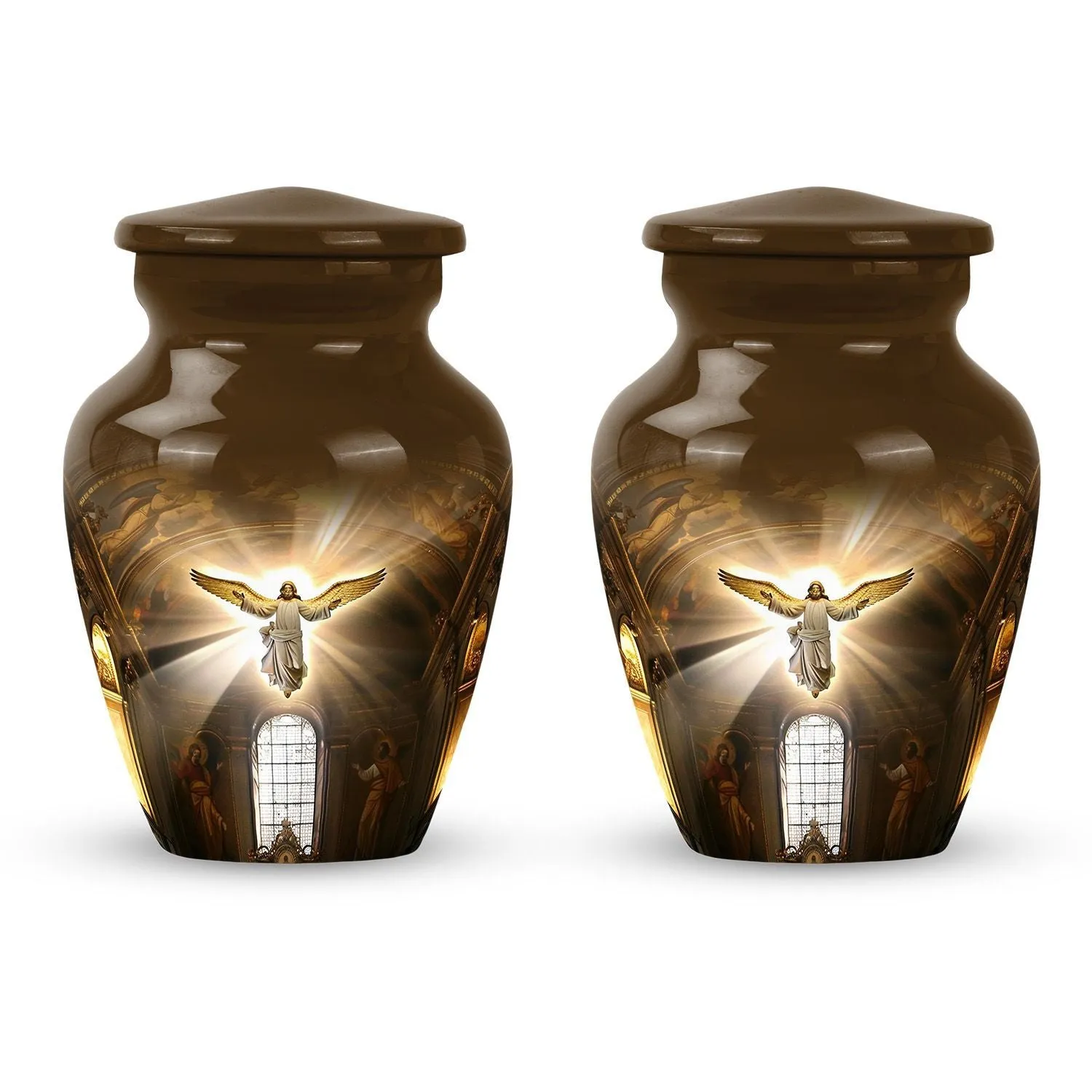 Catholic Hallowed Eternity: An Elegant Funeral Urn for Ashes