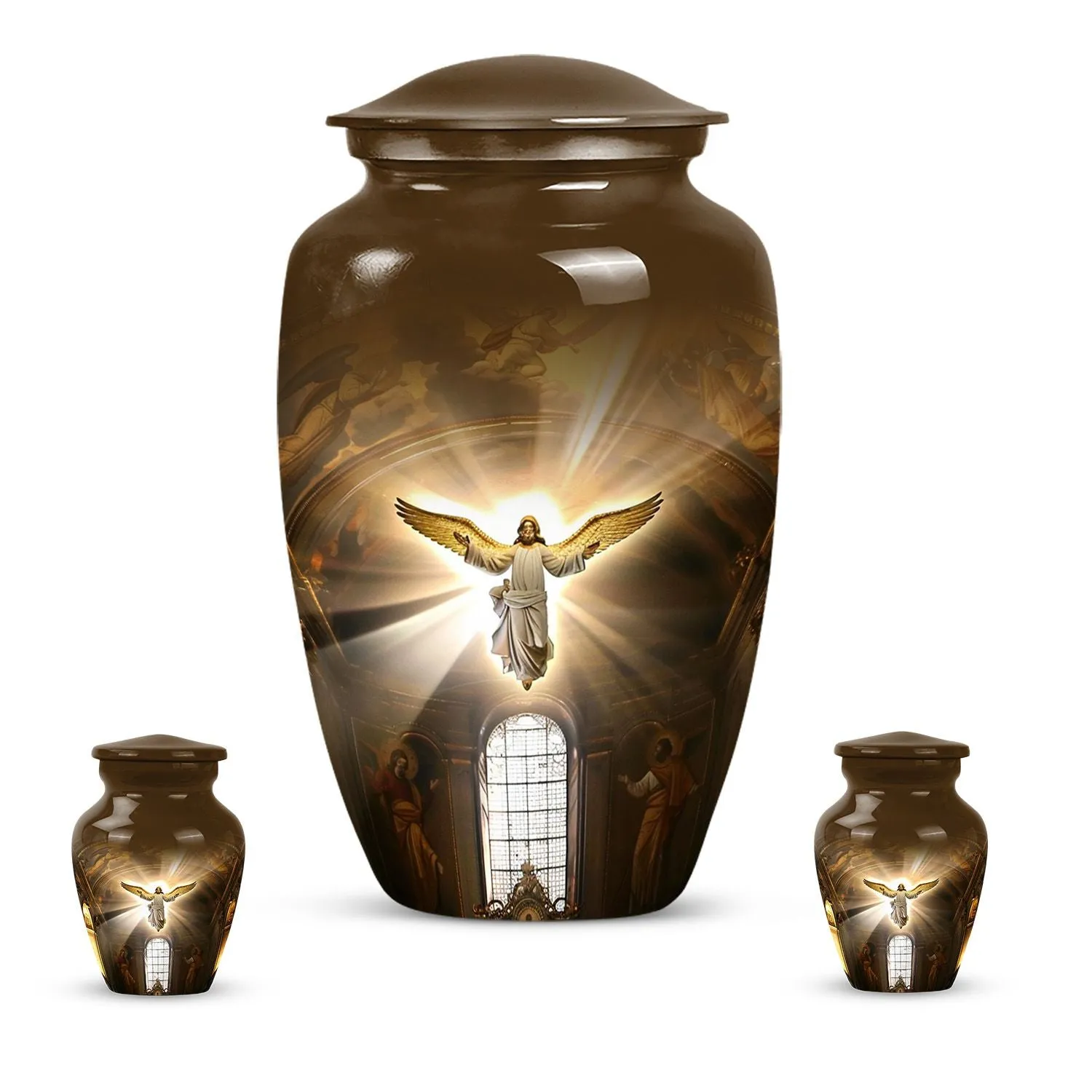 Catholic Hallowed Eternity: An Elegant Funeral Urn for Ashes
