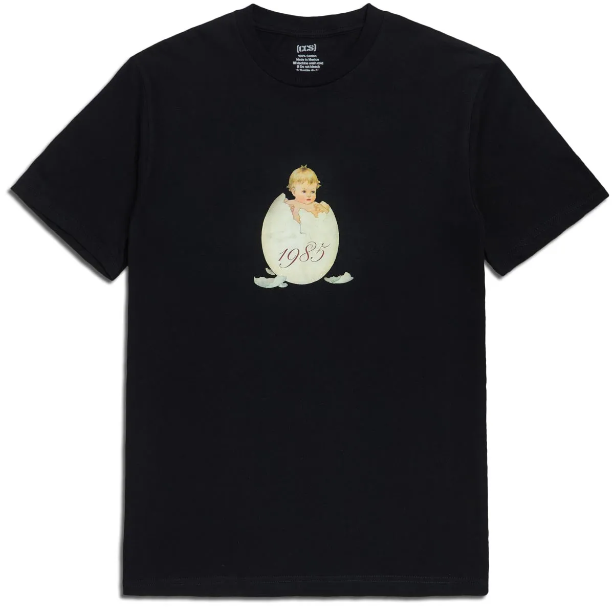 CCS 1985 Egg T-Shirt - Black - MD