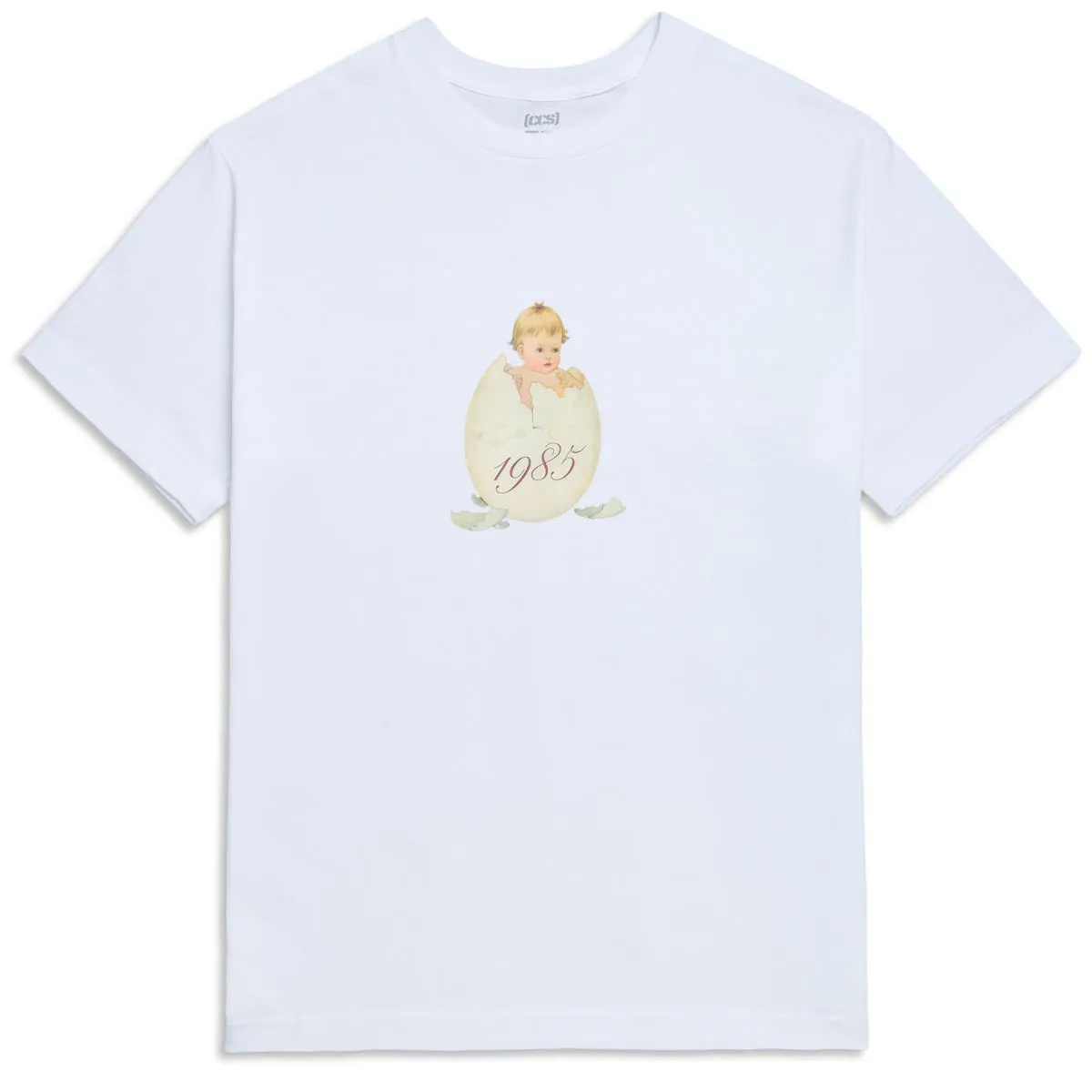 CCS 1985 Egg T-Shirt - White - XL