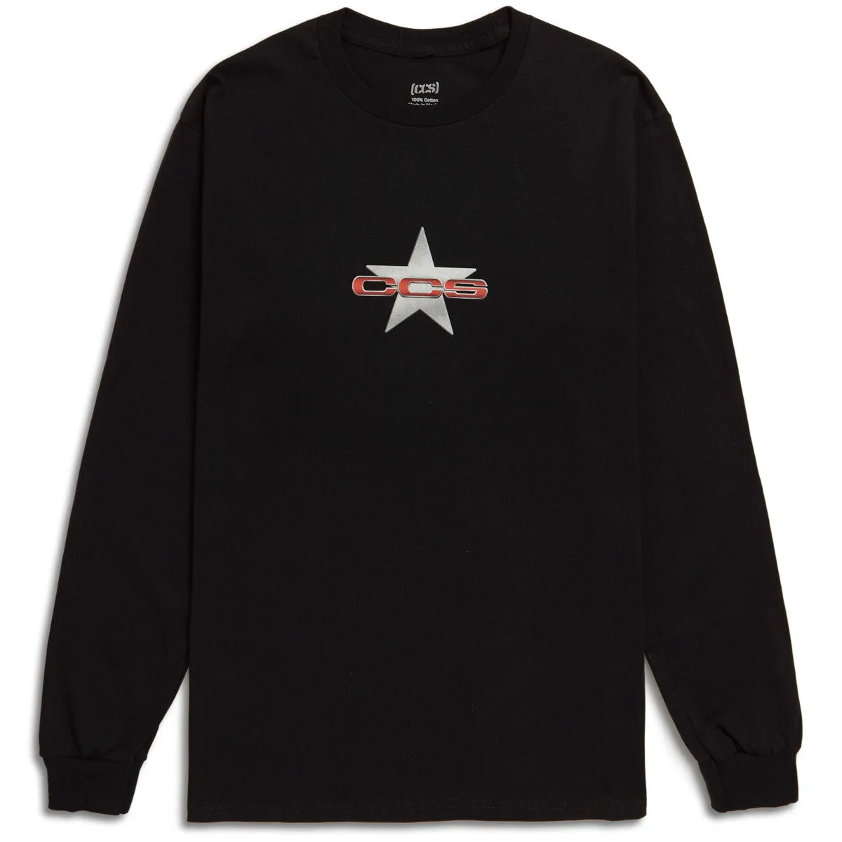 CCS 97 Star Long Sleeve T-Shirt - Black - LG