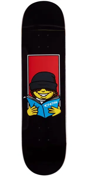 CCS Catalog Kid Skateboard Deck - Black - 7.75"