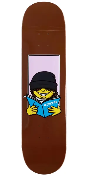 CCS Catalog Kid Skateboard Deck - Brown - 8.00"
