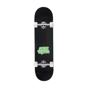 CCS Cheap Skates Tag Glitter Mini Skateboard Complete - Black - 7.00"