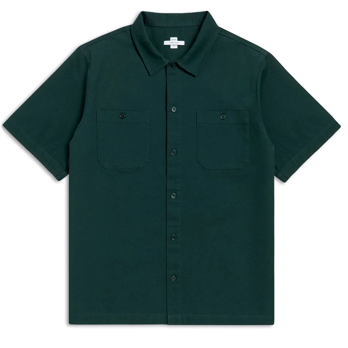 CCS Custom Embroidered Work Shirt - Hunter Green - XL